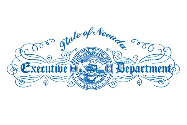 State-of Nevada Executive dep stamp