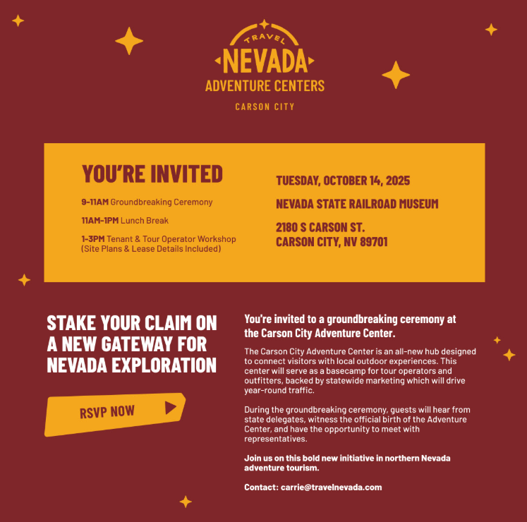invitation Oct.14 | Nevada State Railroad museum